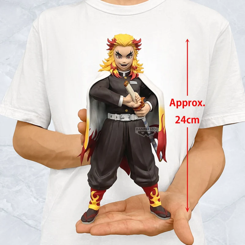 Figura Kyojuro Rengoku - Demon Slayer Grandista 24cm