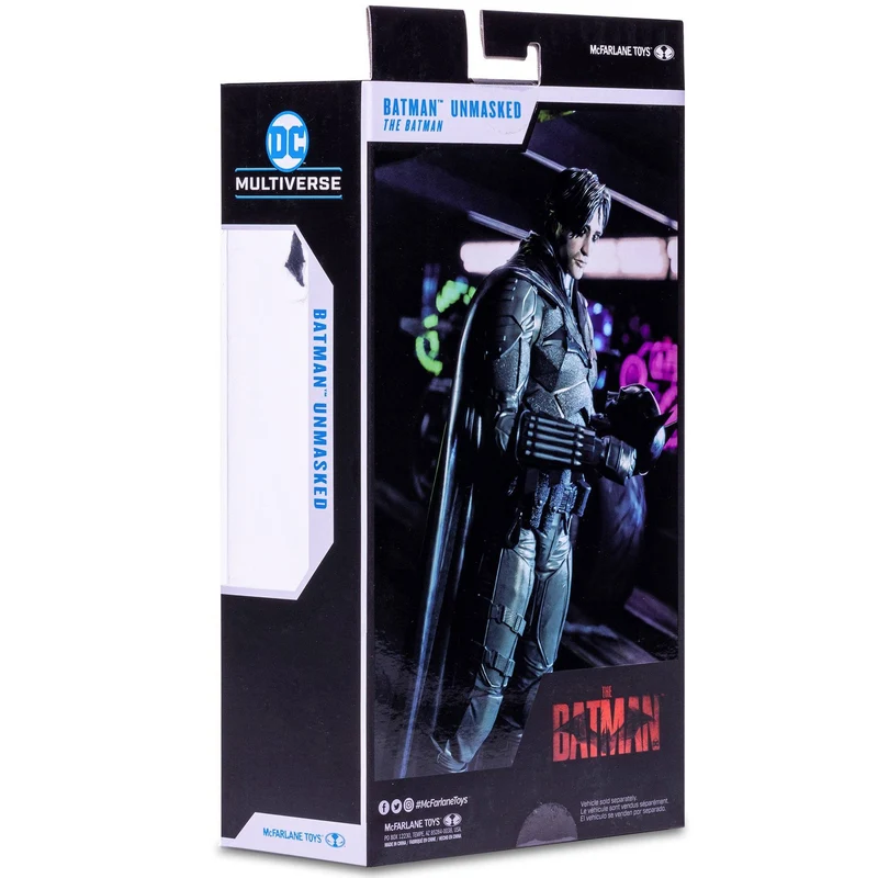 Figura Articulada Batman Unmasked - DC Multiverse The Batman