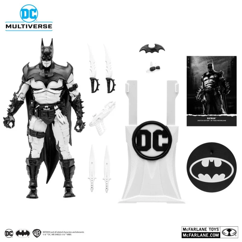 Figura Articulada Batman Sketch Edition - DC Multiverse