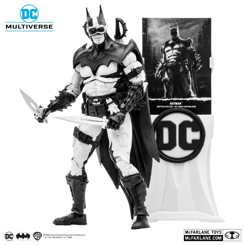 Figura Articulada Batman Sketch Edition - DC Multiverse