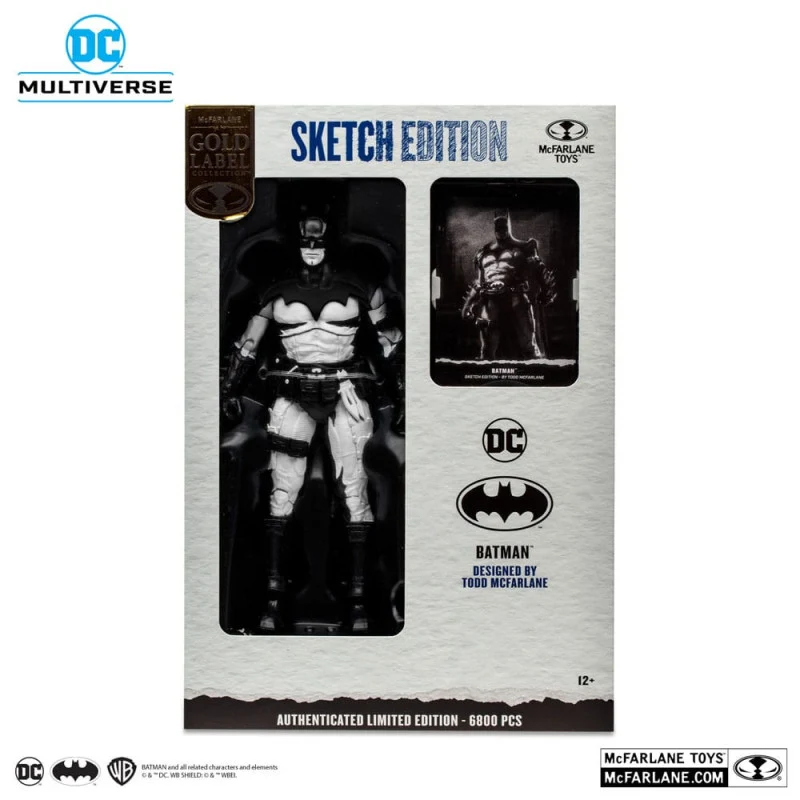 Figura Articulada Batman Sketch Edition - DC Multiverse
