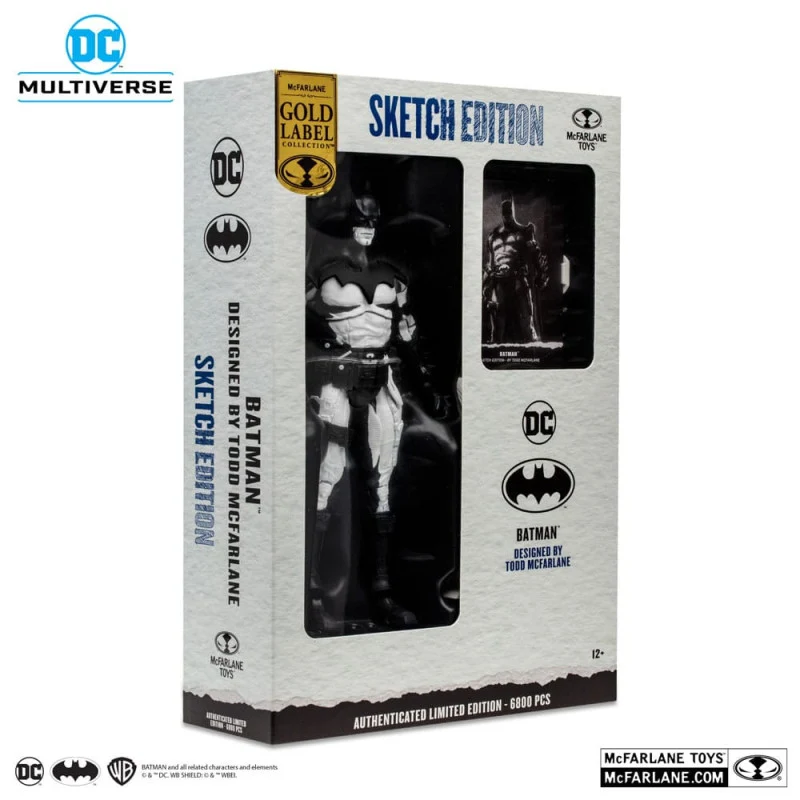 Figura Articulada Batman Sketch Edition - DC Multiverse
