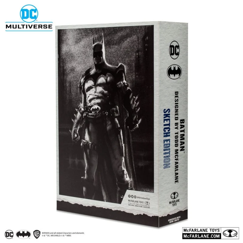 Figura Articulada Batman Sketch Edition - DC Multiverse