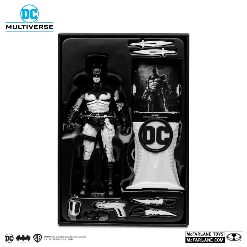 Figura Articulada Batman Sketch Edition - DC Multiverse