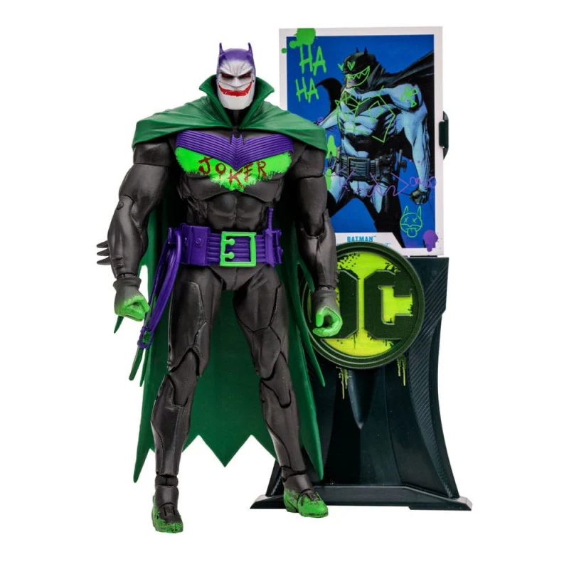 Figura Articulada Batman Jokerized - DC Multiverse Batman: White Knight
