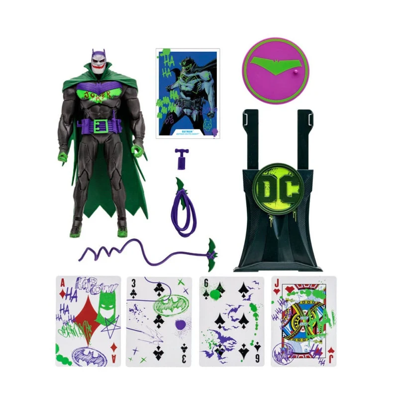 Figura Articulada Batman Jokerized - DC Multiverse Batman: White Knight
