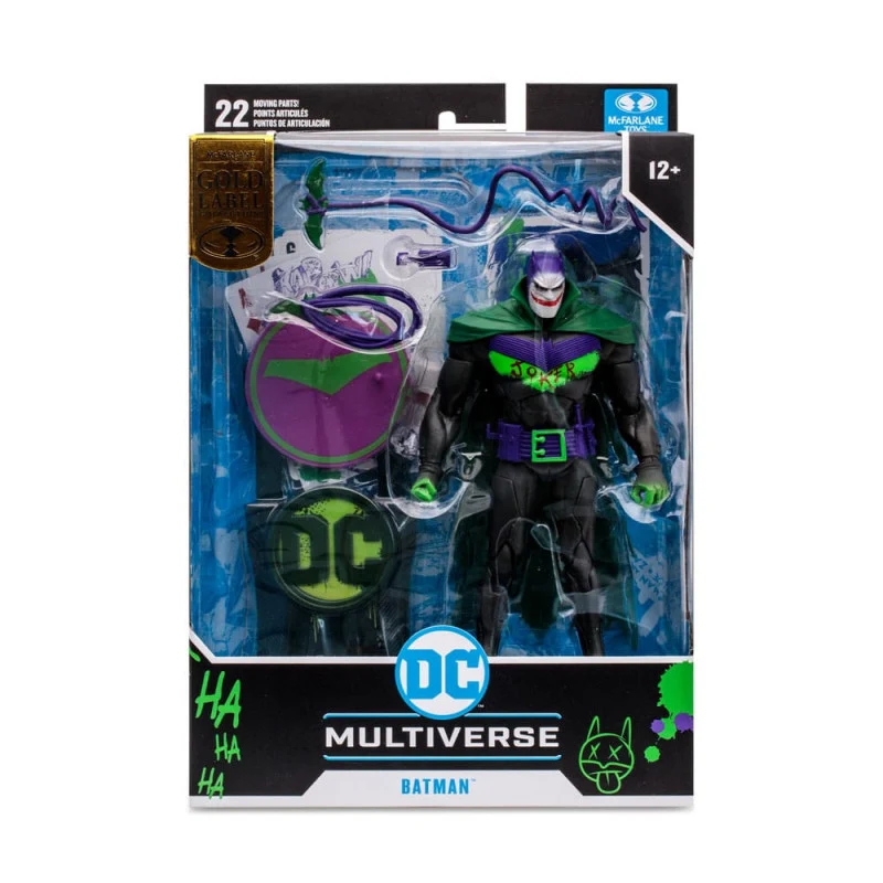 Figura Articulada Batman Jokerized - DC Multiverse Batman: White Knight