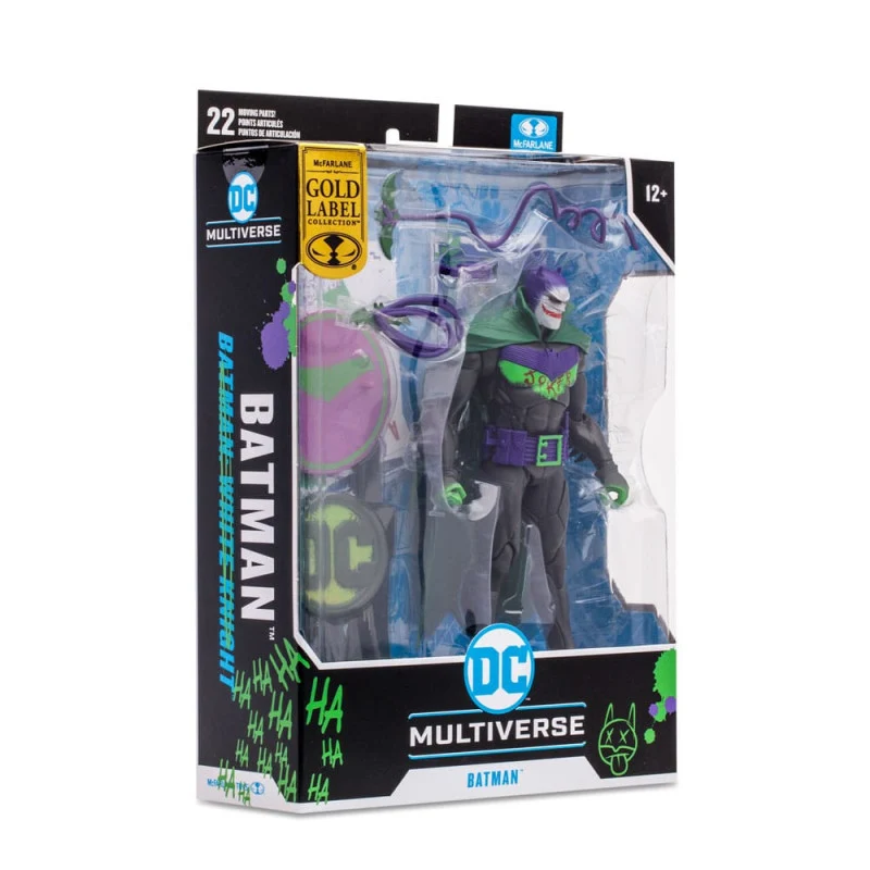 Figura Articulada Batman Jokerized - DC Multiverse Batman: White Knight