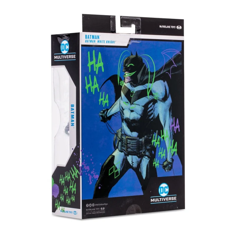 Figura Articulada Batman Jokerized - DC Multiverse Batman: White Knight