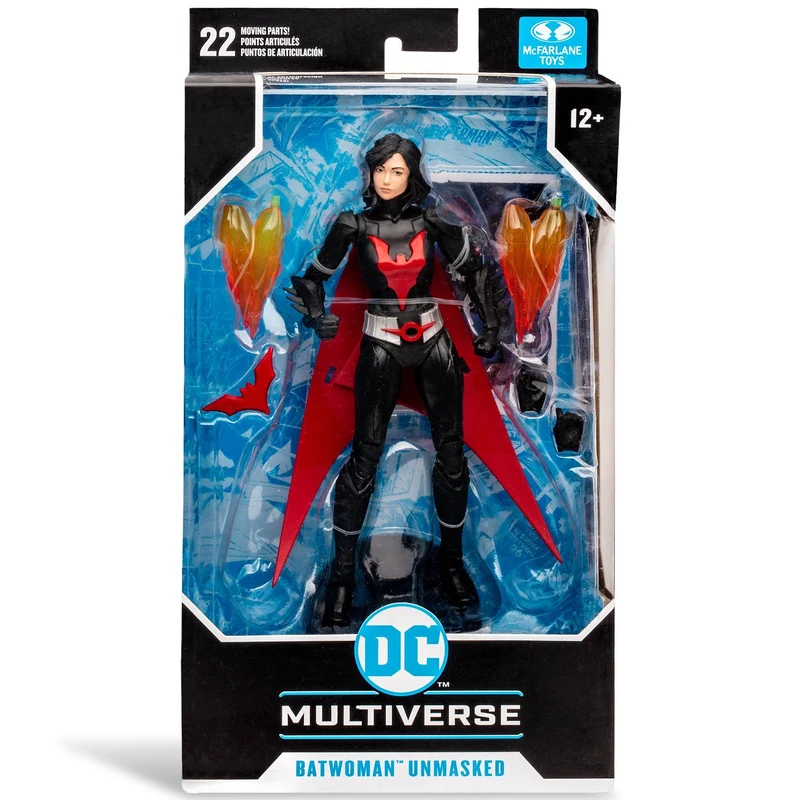 Figura Articulada Batwoman Unmasked - DC Multiverse Batman Beyond