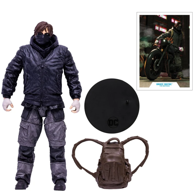 Figura Articulada Bruce Wayne - DC Multiverse Batman