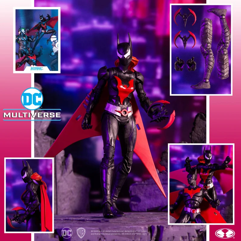 Figura Articulada Batwoman - DC Multiverso Batman Beyond