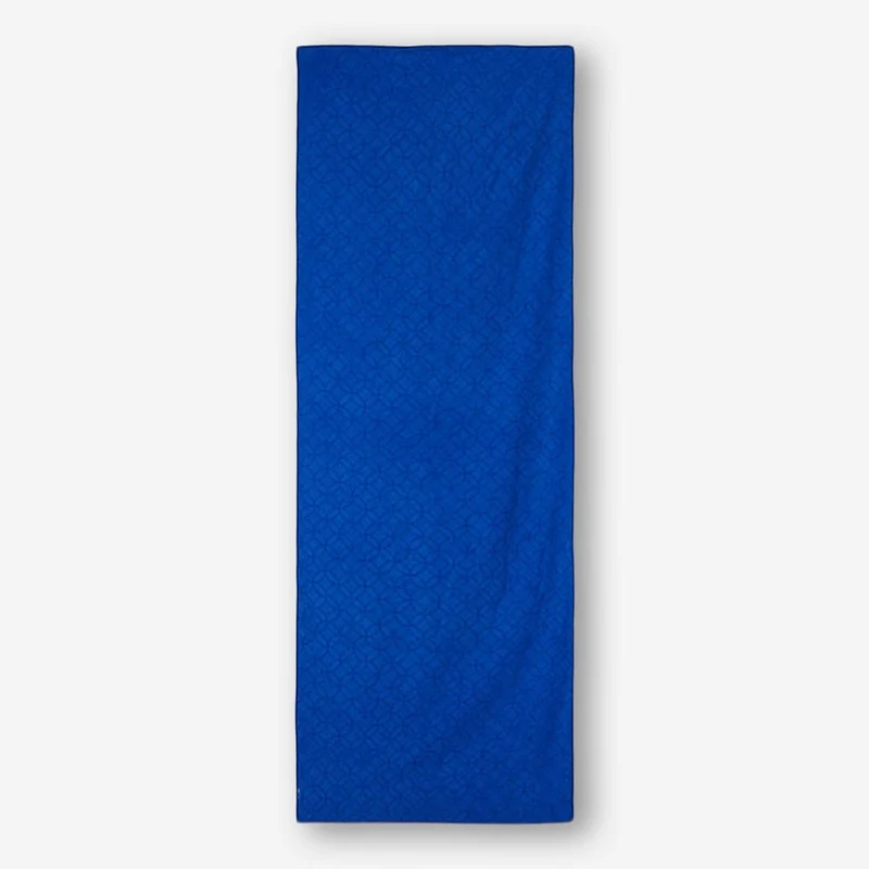 Blue yoga towel - 60x170 cm