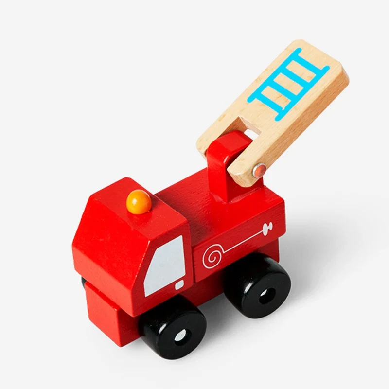 Wooden fire engine
