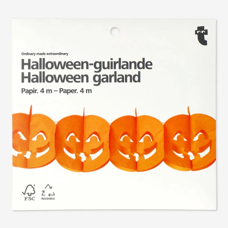 Halloween garland. 400 cm
