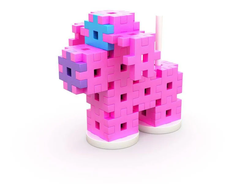 Bloques Meli · Basic Pastel Constructor 200 piezas