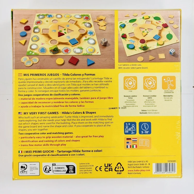 Mis primeros juegos - Tilda Colores y Formas · HABA