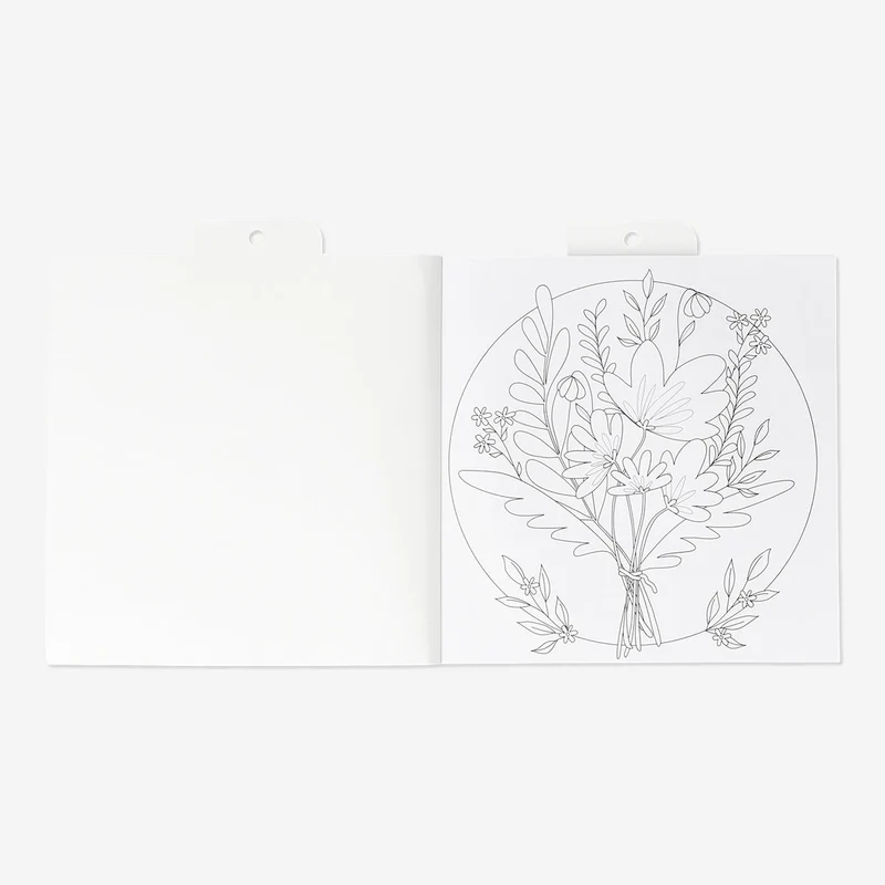 Colouring book. For adults