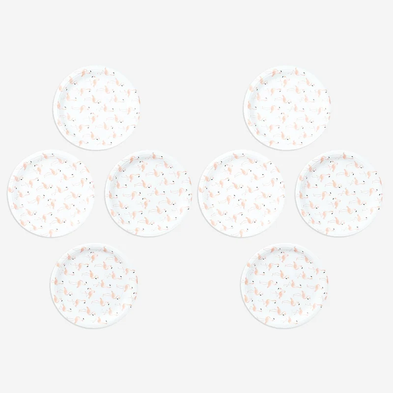 Disposable plates. 8 pcs