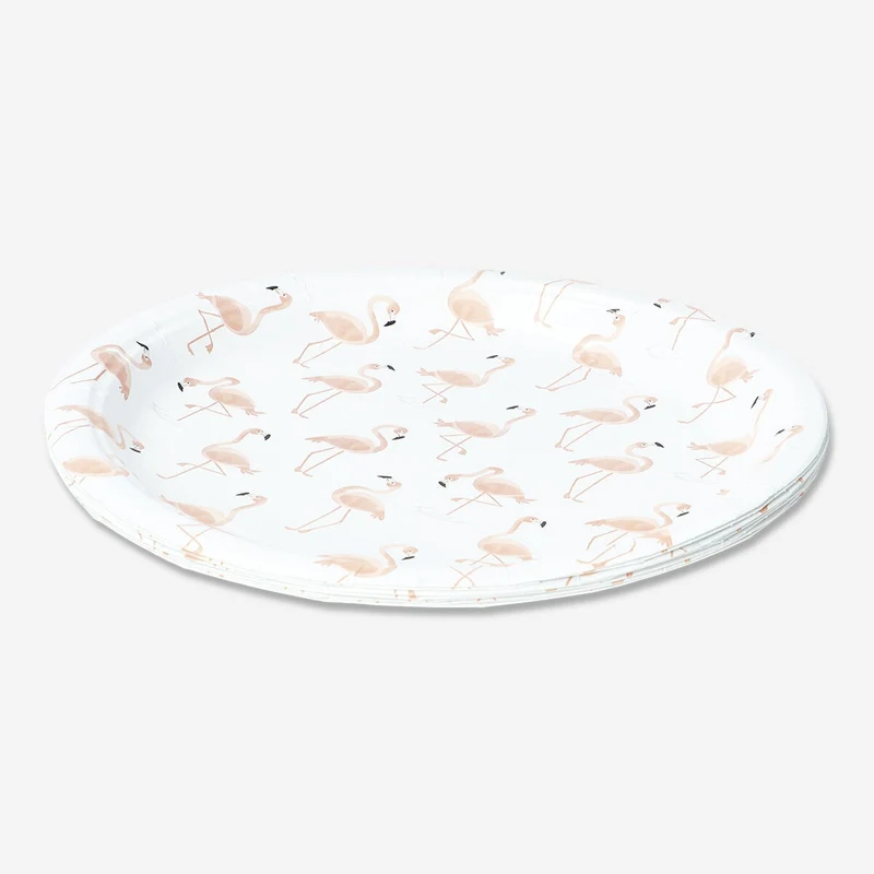 Disposable plates. 8 pcs