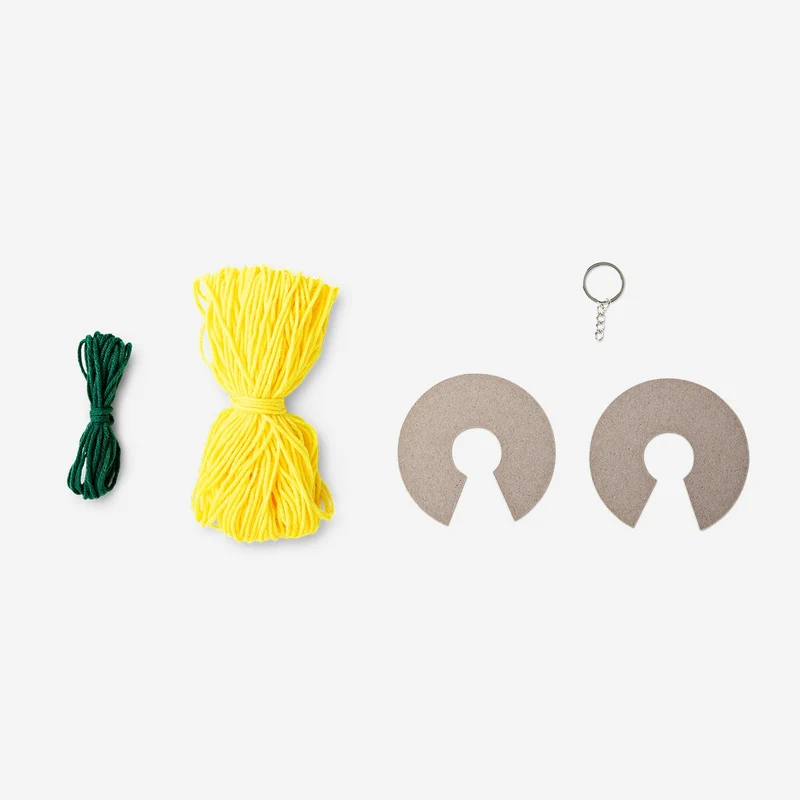 Make-your-own lemon key ring