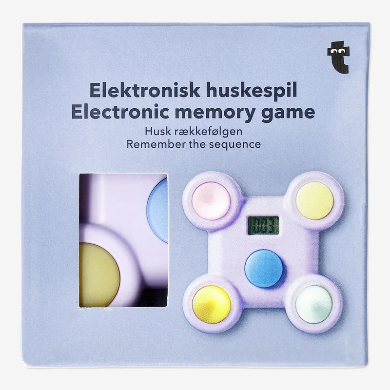 Electronic memory game