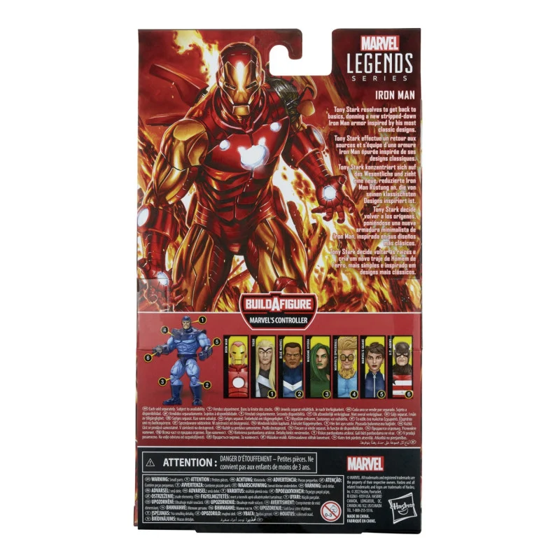 Figura Articulada Iron Man Modelo 70 - Marvel Legends