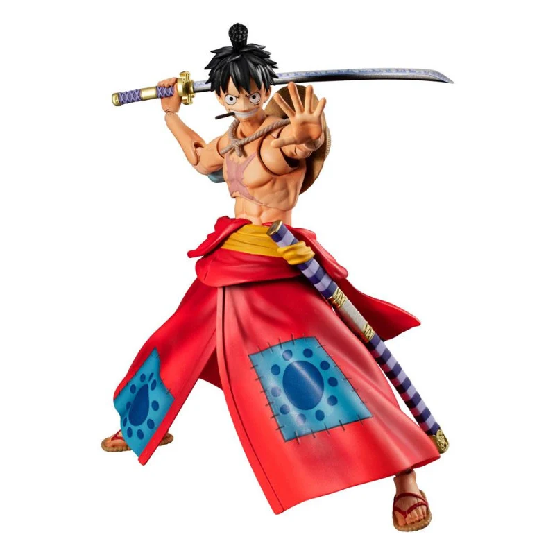 Figura Articulada Luffy Taro - One Piece Action Heroes