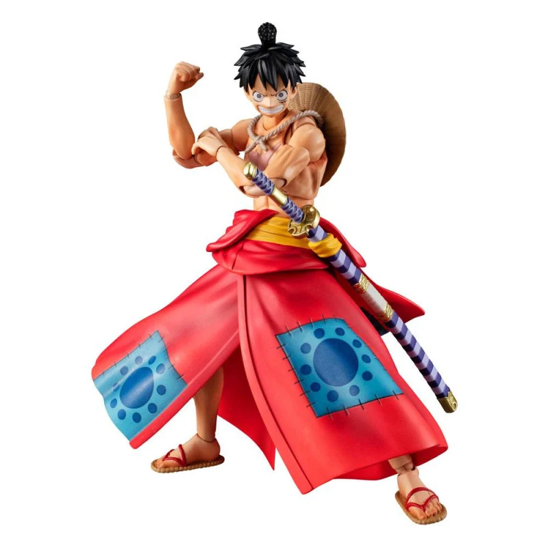 Figura Articulada Luffy Taro - One Piece Action Heroes