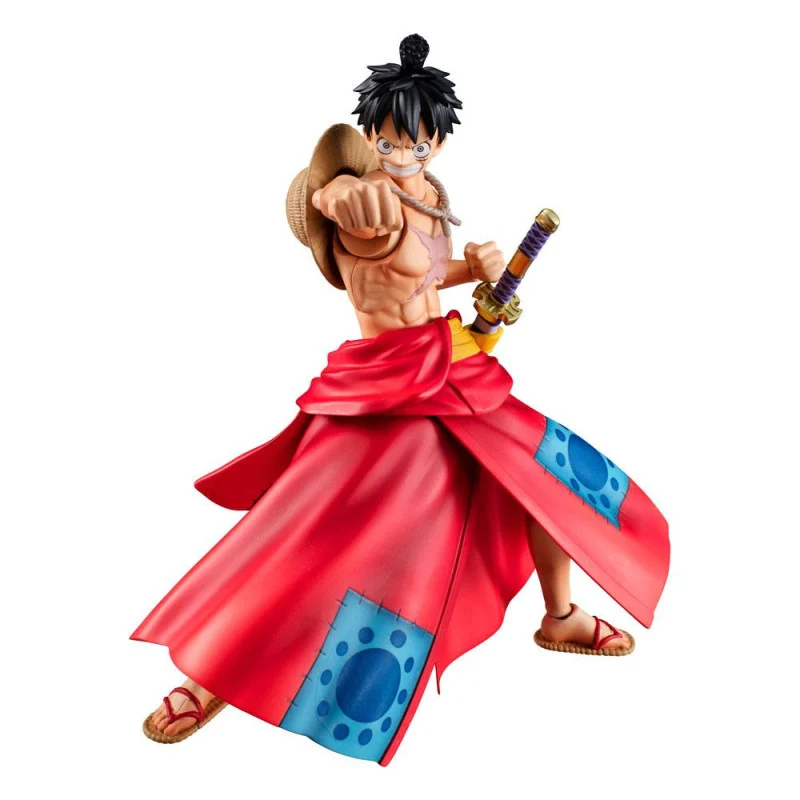 Figura Articulada Luffy Taro - One Piece Action Heroes