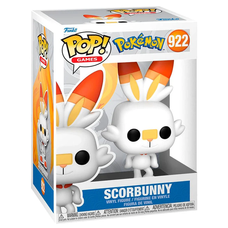 Funko Pop Scorbunny 922 - Pokémon