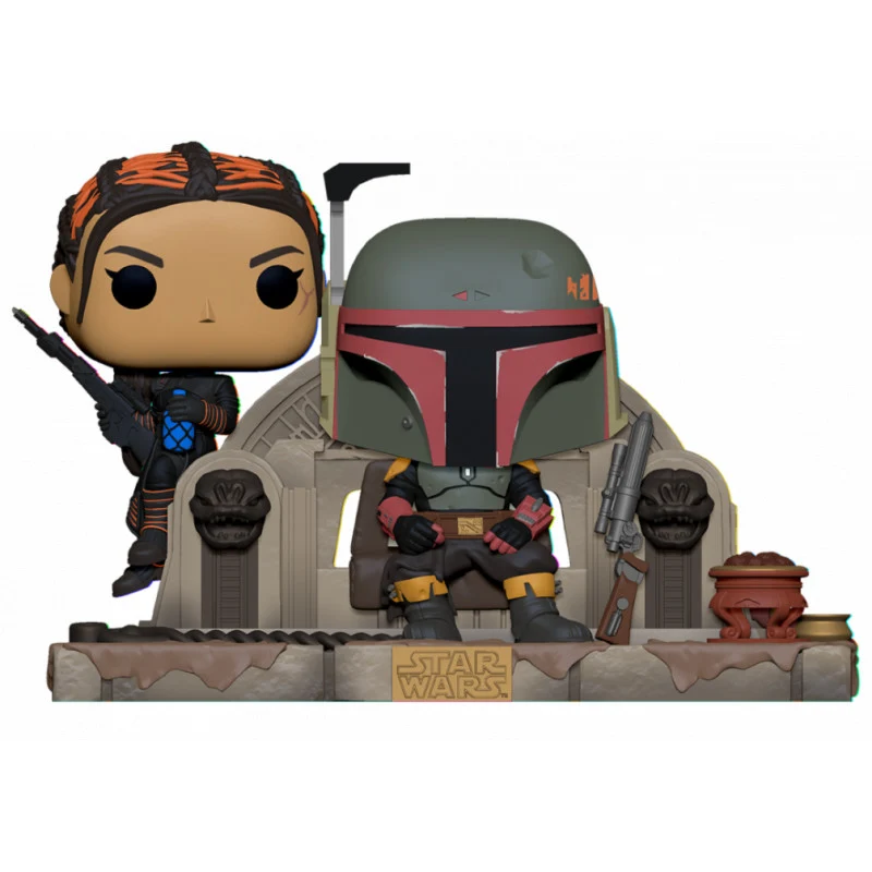 Figura Pop Boba Fett y Fennec Shand 486 - Star Wars Mandalorian