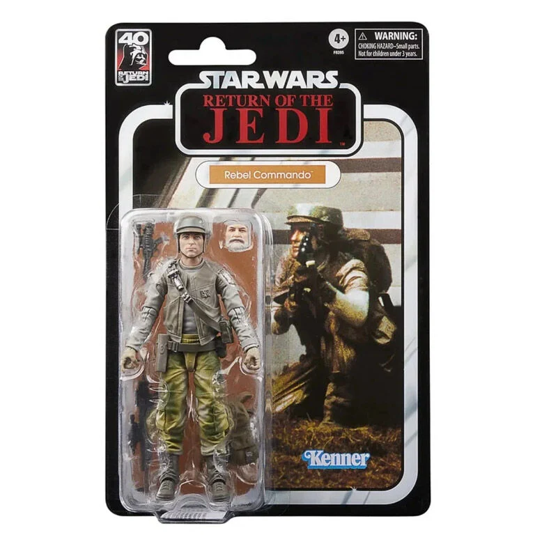Figura Articulada Rebel Commando - Star Wars Return Of The Jedi