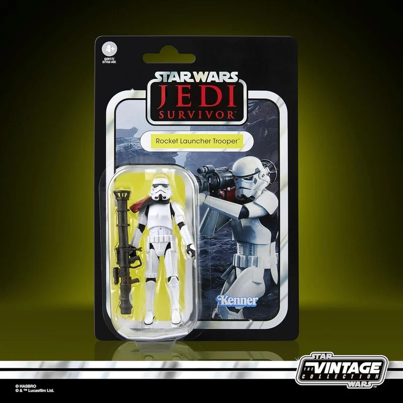 Figura Articulada Rocket Launcher Trooper - Star Wars Jedi Survivor