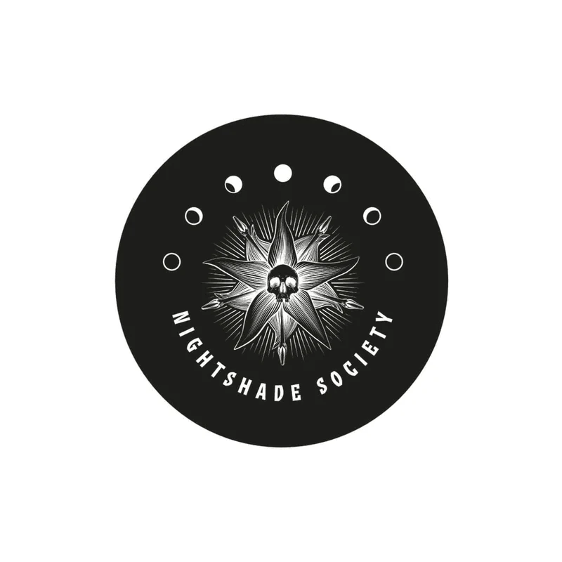 Posavasos 'Nightshade Society' – Producto Oficial de la Serie 'Wednesday' de Netflix