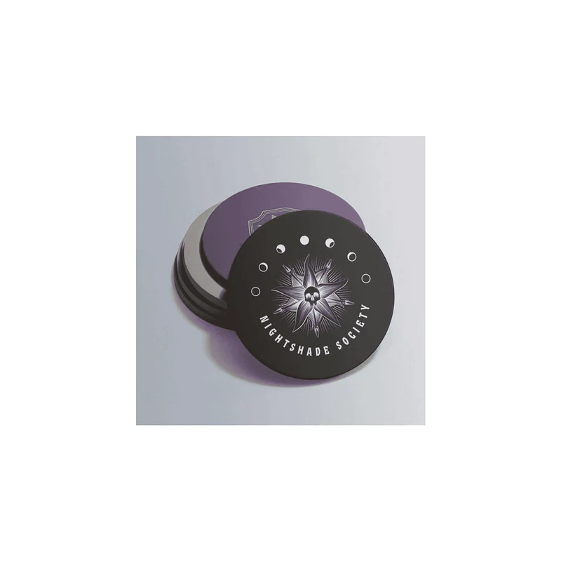 Posavasos 'Nightshade Society' – Producto Oficial de la Serie 'Wednesday' de Netflix