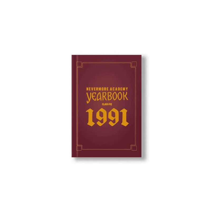 Cuaderno A5 Nevermore Academy 1991 – Producto Oficial de la Serie 'Wednesday' de Netflix
