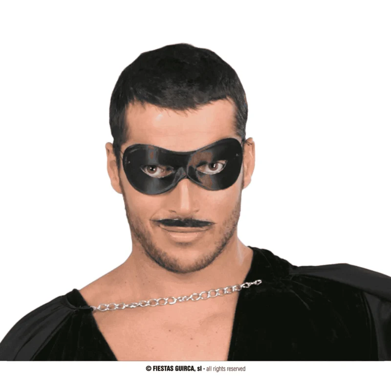 Antifaz Pierrot Negro Complemento Disfraz