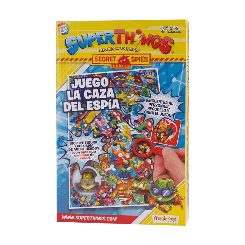 Superthings Juego de Mesa Caza de Espias