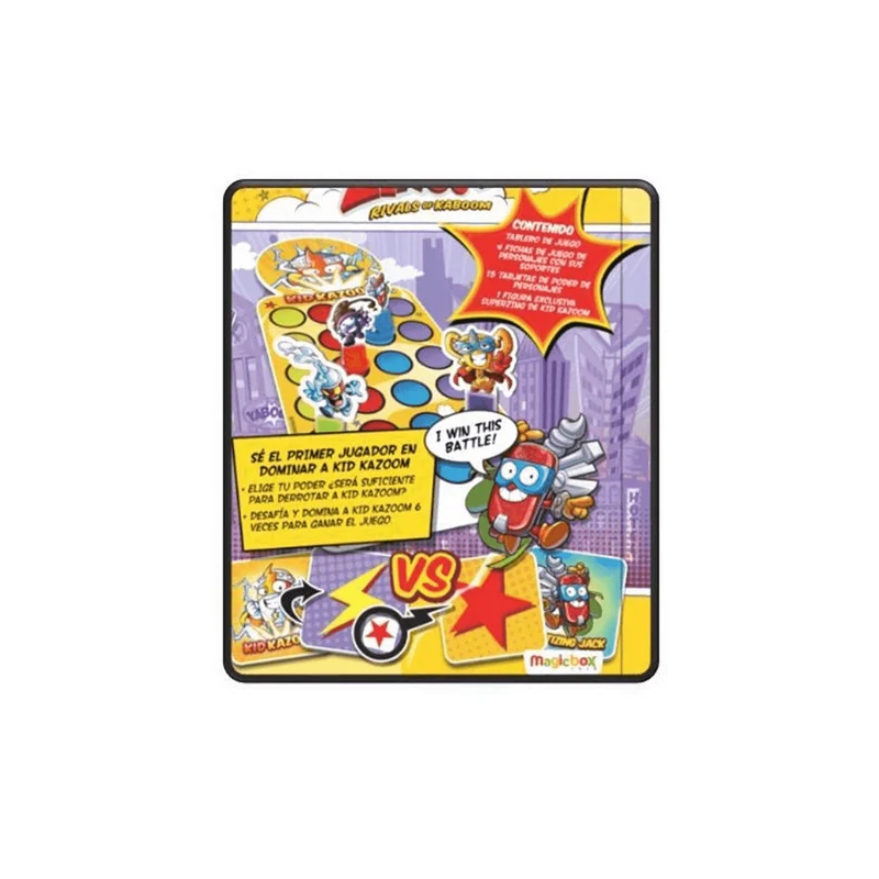 Superzings Juego de Mesa Kid Kazoom Rare