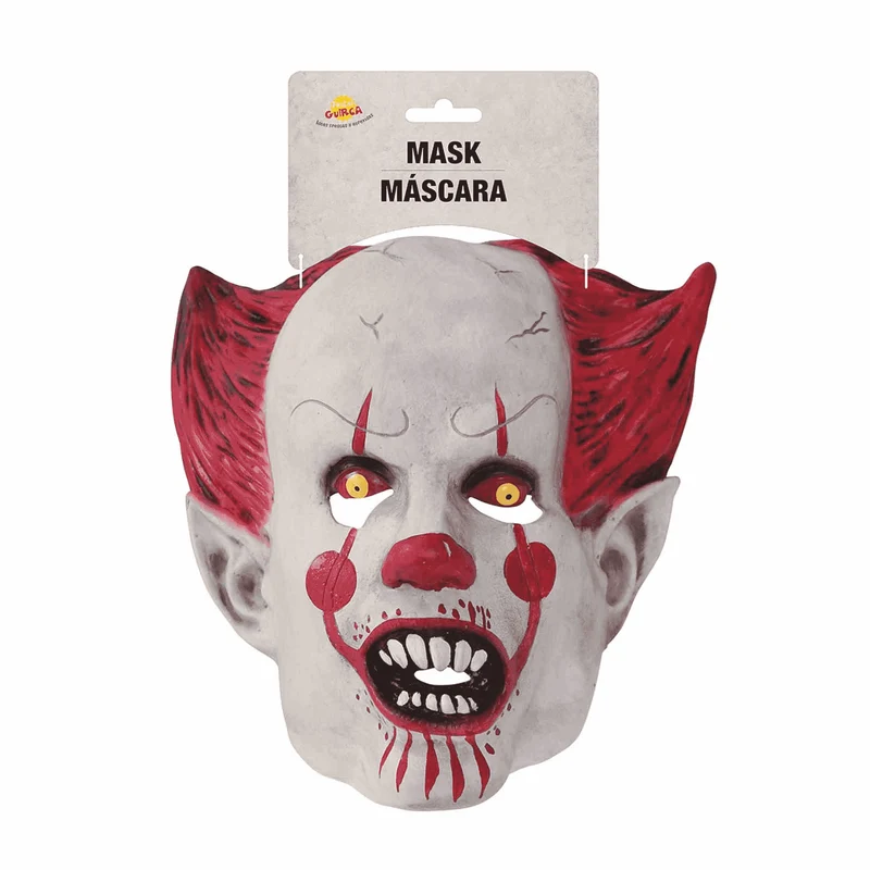 Máscara Payaso Asesino Látex