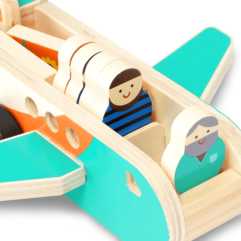 Wooden airplane