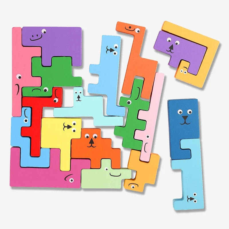 Wooden Jigsaw Puzzle - 19 pcs