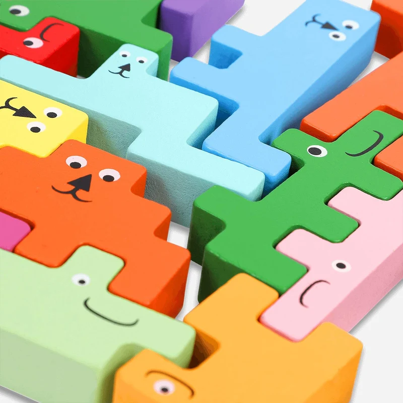 Wooden Jigsaw Puzzle - 19 pcs